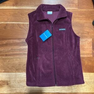 Small Columbia purple vest. Women’s.